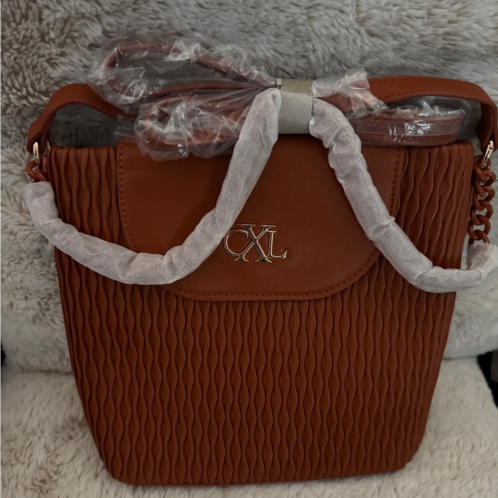 Christian Lacroix Orange Leather Accessory